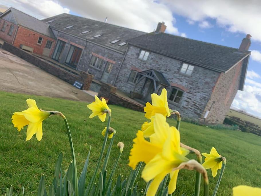 Coed Farm-Hot Tub-Sleeps 12-Near Brecon Vila Exterior foto